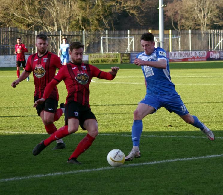 Jack Wilson scored in vain for Bluebirds
